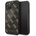GUESS 4G Double Layer Glitter Case - дизайнерски кейс с висока защита за iPhone 11 Pro (черен)