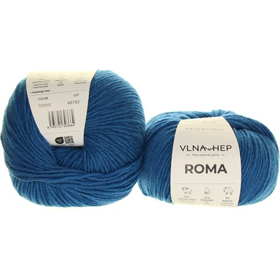 Vlna Hep Roma 132610 královská modrá