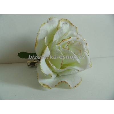 Bizuterka-eshop.cz květ světle žlutý BZ-04887