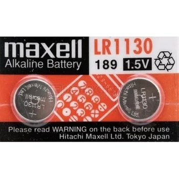 Maxell Бутонна алкална батерия lr-1130 ag10 1.55v - 1 бр (ml-ba-lr1130)