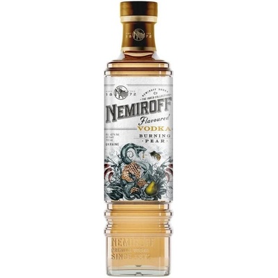 Nemiroff Burning PEAR Flavored Vodka 40% 0,7 l (holá láhev)
