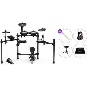 Nux DM-210 Premium SET Black Комплект електронни барабани (DM-210-PREMIUM-SET)
