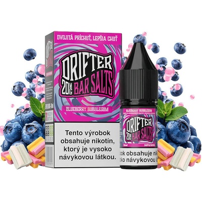 Juice Sauz Drifter Salt Blueberry Bubblegum Ice 10 ml 10 mg