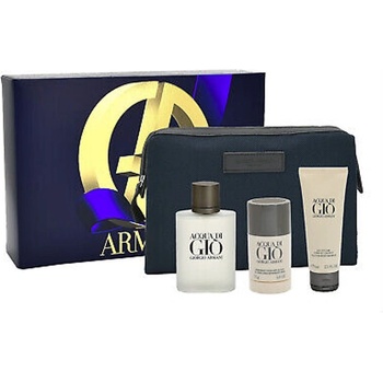 Giorgio Armani Acqua Di Gio -ЕDT 100 ml + Shower Gel 75 ml + DeoStick ДеоСтик 75 ml за мъже