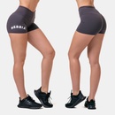 Dámské šortky Nebbia šortky s vysokým pasem Classic HERO 582 marron