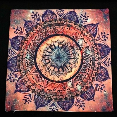 Polyesterové povlečení na polštář / mandala 2