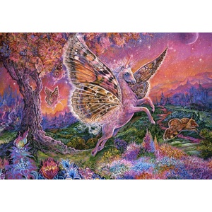 Grafika Art Puzzle - Puzzle Josephine Wall: Fluttercorn Dreamscape - 1 000 piese