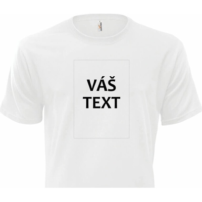 FOTOpošta tričko s textom