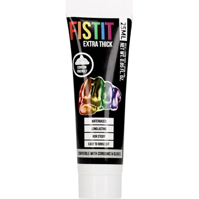 FIST IT Extra Thick Lubricant Rainbow 0.8 fl oz / 25 ml