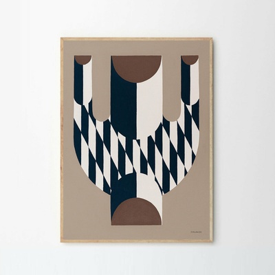 Moikka Plagát Vase with Diagonal Pattern by Studio Paradissi 50x70