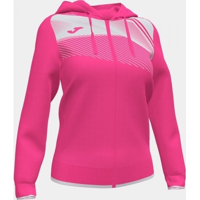 Joma Supernova II Hoodie Jacket Fluor Pink-White