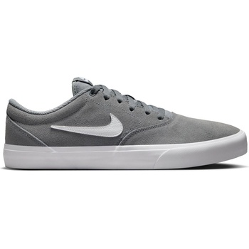 Nike Мъжки обувки Nike Charge Low Suede Shoes Mens - Grey/White