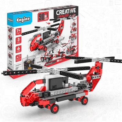 Engino Конструктор Engino Creative Builder, 90 в 1 (6611020211)