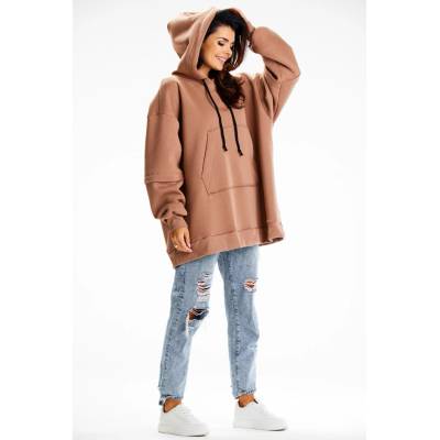 Infinite You Woman's Hoodie M332 Khaki