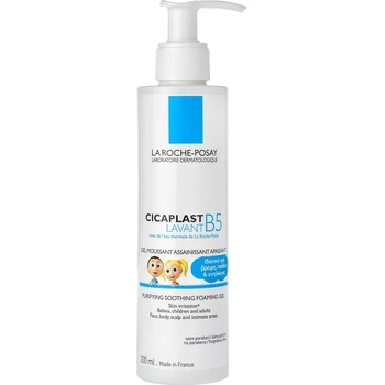 La Roche-Posay Успокояващ измиващ гел , La Roche Posay Cicaplast Lavant B5 Purifying Soothing Foaming Gel 200ml