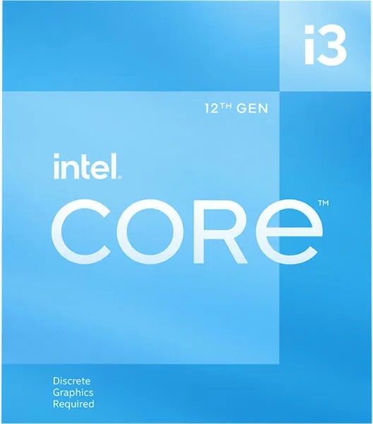 Intel Core i3-12100F 4-Core 3.30GHz LGA1700 Box от 185,00 лв