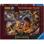 Ravensburger Пъзел Ravensburger от 1000 части - Пътешествието на Фродо (12001810)