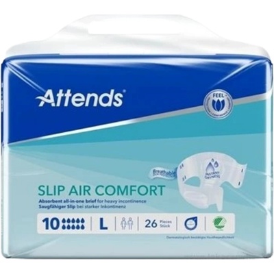 Attends Slip Air Comfort 10 L 26 ks