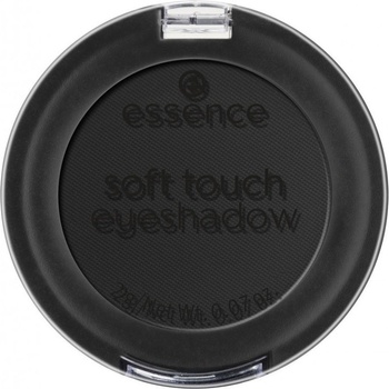 Essence Soft Touch mono očné tiene 06 Pitch Black 2 g