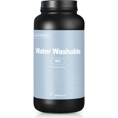 Shining3D Water Washable Resin W1 šedý 1kg – Zboží Živě