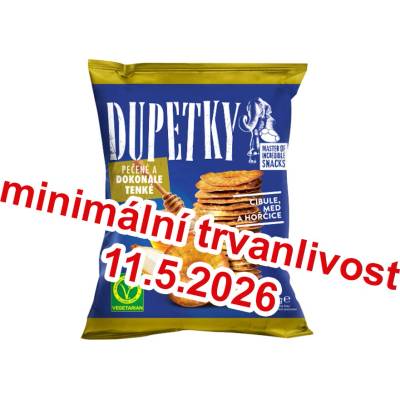 Dupetky pečené-hořčice+med+cibule 70 g