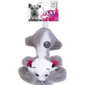 M-PETS Играчка за кучета M-Pets Dog Toy KIM - Дълга плюшена играчка сива, 15 х 11 х 36 см - Белгия 10639699