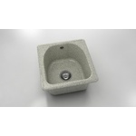 FAT Кръгла мивка Classic 217, Granicite, 170 Milki Way, с включен сифон Мивка за вграждане