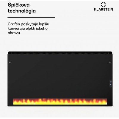 Klarstein ZenHeat Graphene 1300 W HTR11-BlmZnHt-1400Bk