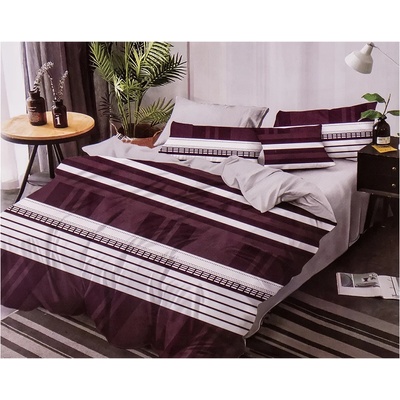 EmonaMall Двулицево спално бельо EmonaMall, 6 части - Модел S15194 (S15194-33333d)