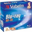 Médiá na napaľovanie Verbatim BD-R 25GB 2x, 5ks