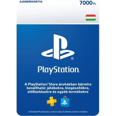 PlayStation Store predplatená karta 7000 Ft