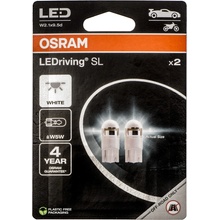 Osram LEDriving SL W5W 12V 1W W2,1x9,5d 6000K 2 ks 2825DWP-02B