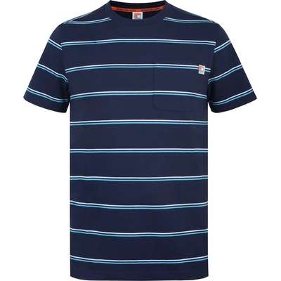 SoulCal Тениска SoulCal Men's Soul Stripe Regular Fit T-Shirt - Navy