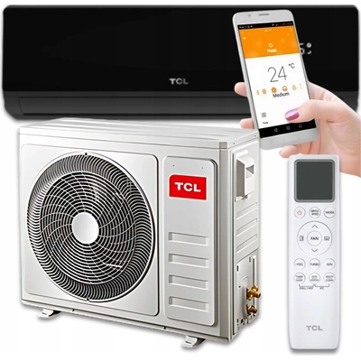 TCL Elite nástenná 3,4 kW Wi-Fi chladenie kúrenie