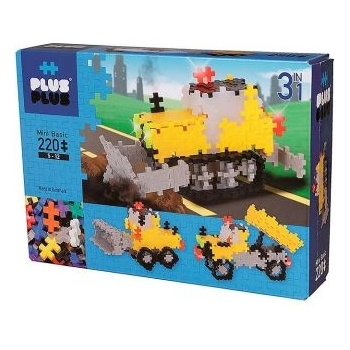 Plus-Plus Plus-Plus: Комплект за изграждане на пътища, 3 в 1