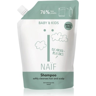 Naïf Baby & Kids Shampoo подхранващ шампоан за деца от раждането им резервен пълнител 500ml