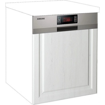 Matis Врата за съдомиялна машина RUSTIC Mask 60x60 бял