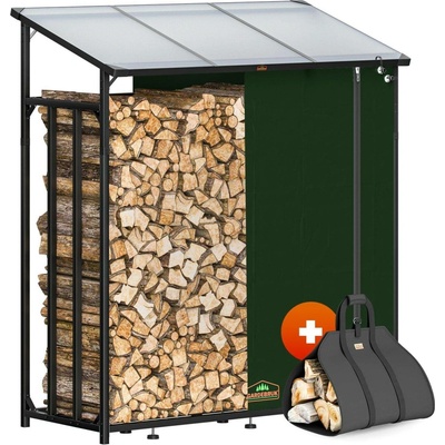 Gardebruk Corina 198x163x70cm antracitová 996571 – Zboží Mobilmania