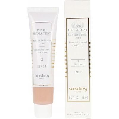 Sisley Zkrášlující tónovací hydratační krém SPF15 Phyto Hydra Teint Beautifying Tinted Moisturizer 2 Medium 40 ml