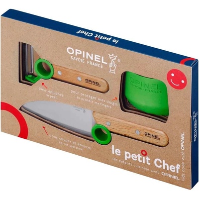 Opinel Detská kuchárska súprava le petit Chef zelená 002577