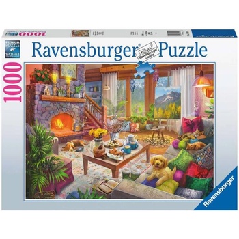 Ravensburger Puzzle Ravensburger Cozy Cabin 1000pc (10217495)