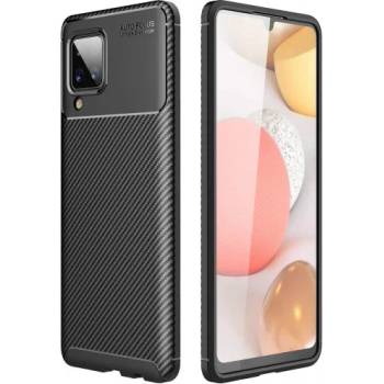 Силиконов гръб Business Carbon за Samsung Galaxy A12, Galaxy A12 Nacho, Galaxy M12