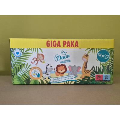 Dada Everyday Vlhčené ubrousky 14 x 72 ks