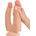 Nature Skin Bendable Double Penetrator with Movable Skin