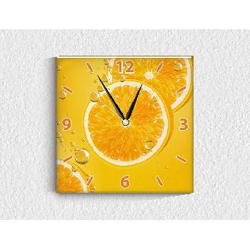 Image 1 of Стъклен стенен часовник 067