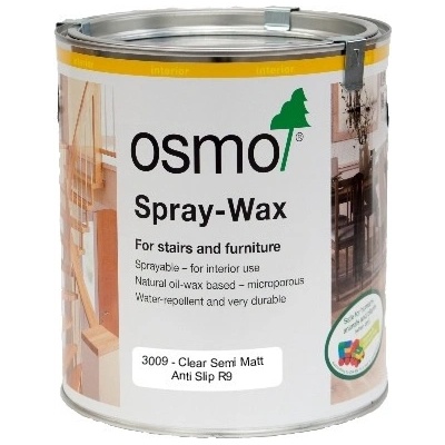 Osmo Spray Wax 3009 Полу мат - вакси за пръскане с пистолет 10л (2755)