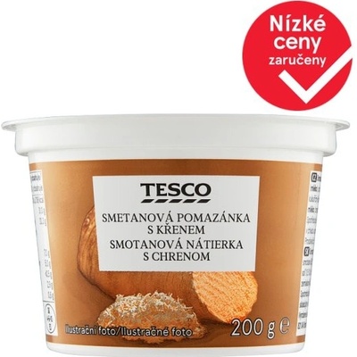 Tesco Smetanová Pomazánka s křenem 200 g