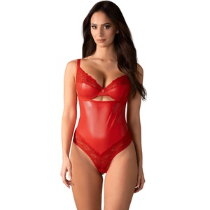 Obsessive Aliosa Teddy Red XXL/XXXL