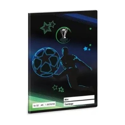Ars Una Шампиони: Тетрадка с линии - клас 1, a5