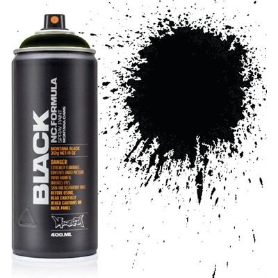 Dupli color Montana Black 400 ml Black – Zboží Mobilmania